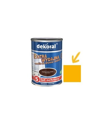 Dekoral Emakol Strong, emalis | geltonas (zolta) 0.9 ltr.