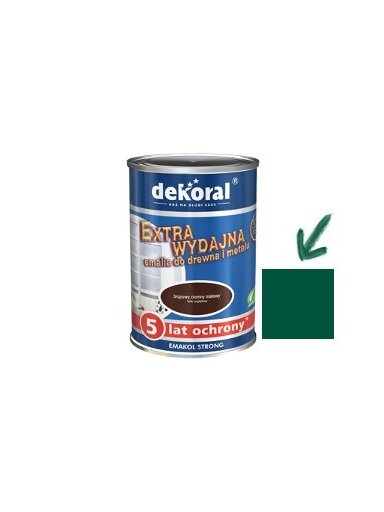 Dekoral Emakol Strong, emalis | sodrus žalias (ziel. soczyst) 0,9 ltr.