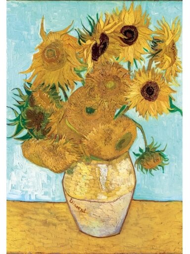 DELIONĖ MUSEUM SUNFLOWERS 1000 DALIŲ