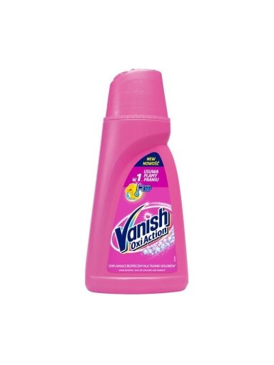Dėmių valiklis VANISH OXI ACTION COLOR, 1 l Dėmių valiklis VANISH OXI ACTION COLOR, 1 l
