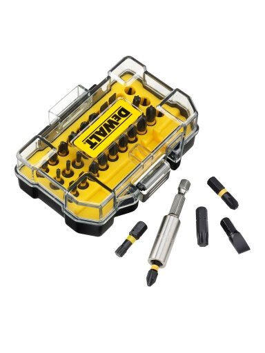DeWalt Antgaliukų komplektas DT70523T EXTREME, DeWALT, 32 vnt.