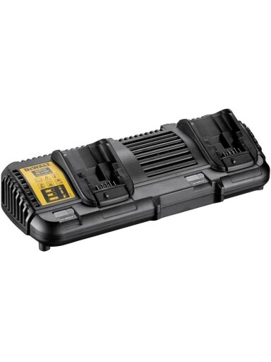 DeWalt Dewalt dvigubas baterijų kroviklis 18V