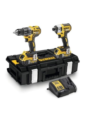 DeWalt Įrankių rinkinys DeWalt DCK266P2-QW 18V 2x5Ah