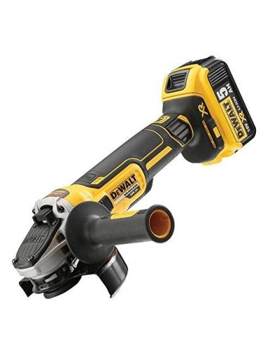 DeWalt Kampinis šlifuoklis Dewalt DCG405P2-QW; 18V 2x5,0Ah
