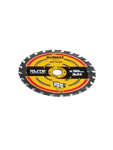 DeWalt Pjov. diskas medienai DeWalt ELITE CSB 165x20mm 24T