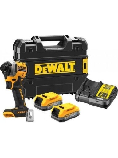 DeWalt Smūginis suktuvas DeWALT DCF850E2T; 18V 2x1,7Ah