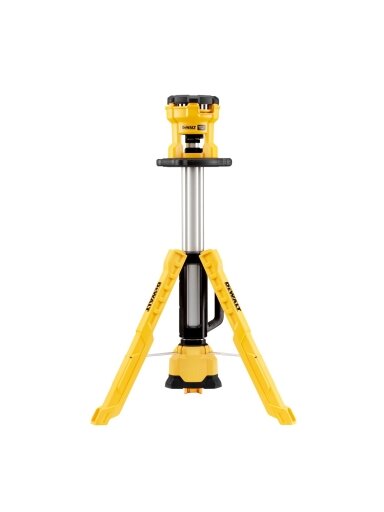 DeWalt Šviestuvas su trikoju stovu DCL079, 18V, DeWALT