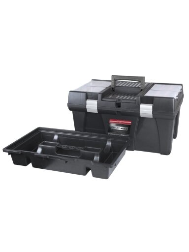 Dėžė įrankiams Patrol STUFF Semi Profi Alu 26 | 59.5 x 33.7 x 31.6 cm