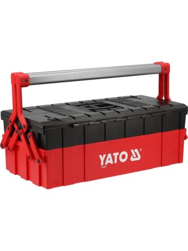 Dėžė įrankiams plastikinė 3 skyrių YATO (YT-08977)