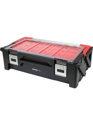 Dėžė Organizer, 21 skyrius, išlankstoma 560x305x165mm Yato