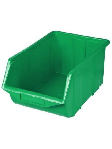 Dėžė Patrol EKO iš PVC | didelė, žalia, (36 x 22,5 x 16,5 cm)