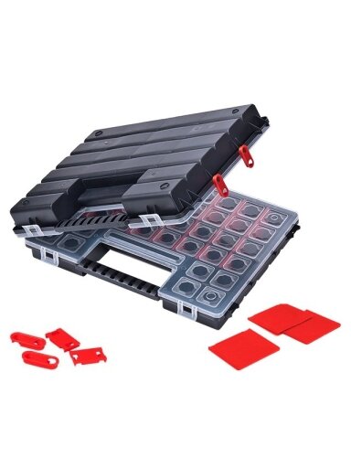 Dėžė Patrol Organiser Tandem B 400 Twin | 38.5 x 28.3 x 10 cm