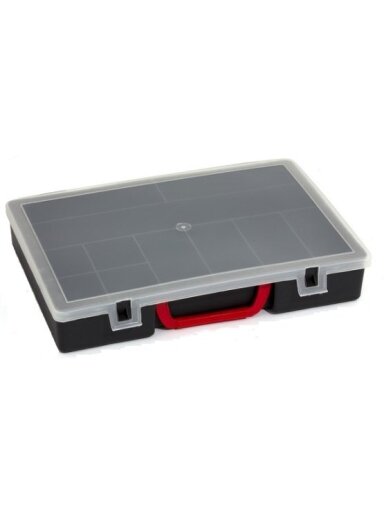 Dėžė Patrol Organizer 350 iš PVC | juoda (34,5 x 24,5 x 6 cm)