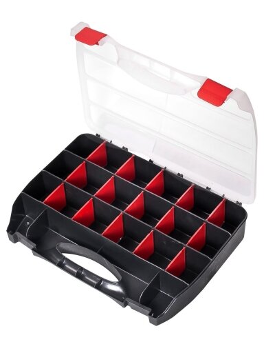 Dėžė Patrol Organizer Domino 32 iš PVC (32.5x26.0x6.5cm)
