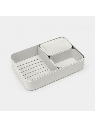 Dėžutė maistui Brabantia Make & Take Bento L, 2 l