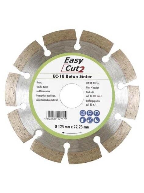 Deimantinis pjovimo diskas Cedima EC-18 115x22,23x1,9mm 1
