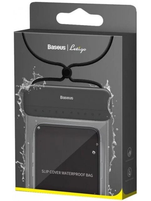 Dėklas Baseus vandeniui atsparus, iki 7.2 colio, skaidri 2 Dėklas Baseus vandeniui atsparus, iki 7.2 colio, skaidri 2