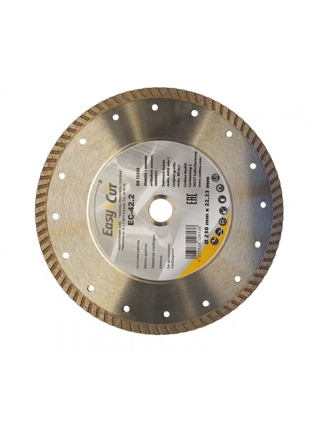 Deimantinis pjovimo diskas Cedima EC-42.2 115x22,23x2,2mm