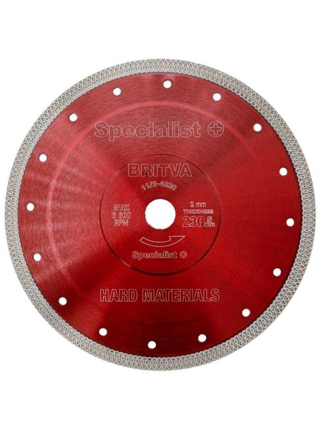 Deimantinis pjovimo diskas Specialist+ 230 x 2 x 22 mm 1 Deimantinis pjovimo diskas Specialist+ 230 x 2 x 22 mm 1
