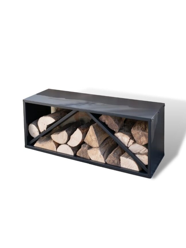 Dėklas malkoms WSTM 104x34x40 cm