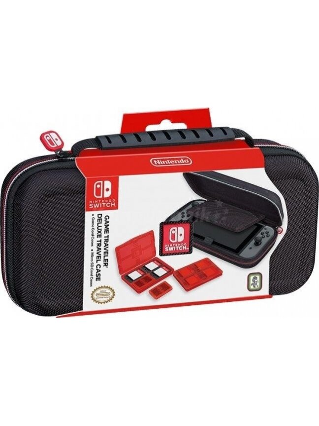 Dėklas Nintendo Switch - Deluxe Travel Case juodas Dėklas Nintendo Switch - Deluxe Travel Case juodas