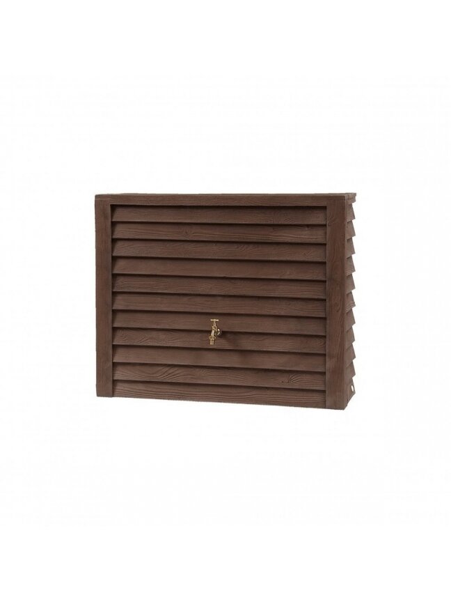 Dekoratyvinis rezervuaras/vandens talpa Woody 350L - Talpa su kraneliu Dekoratyvinis rezervuaras/vandens talpa Woody 350L - Talpa su kraneliu