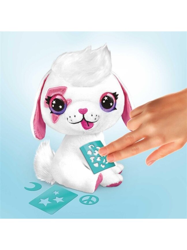 Dekoravimo rinkinys Canal Toys Airbrush Plush Puppy, įv. sp 1 Dekoravimo rinkinys Canal Toys Airbrush Plush Puppy, įv. sp 1