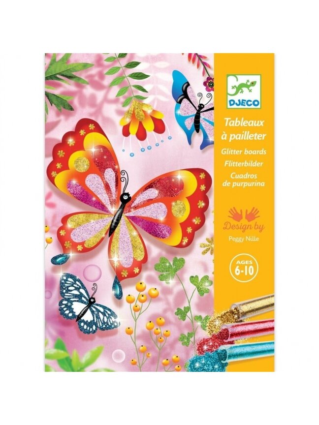 Dekoravimo rinkinys Djeco Butterflies DJ09503 1 Dekoravimo rinkinys Djeco Butterflies DJ09503 1