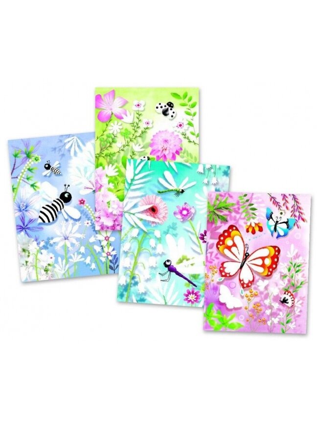 Dekoravimo rinkinys Djeco Butterflies DJ09503 2
