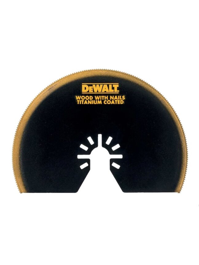 DeWalt Daugiafunkcinio įrankio pusapvalė geležtė 102 mm, DeWALT DeWalt Daugiafunkcinio įrankio pusapvalė geležtė 102 mm, DeWALT