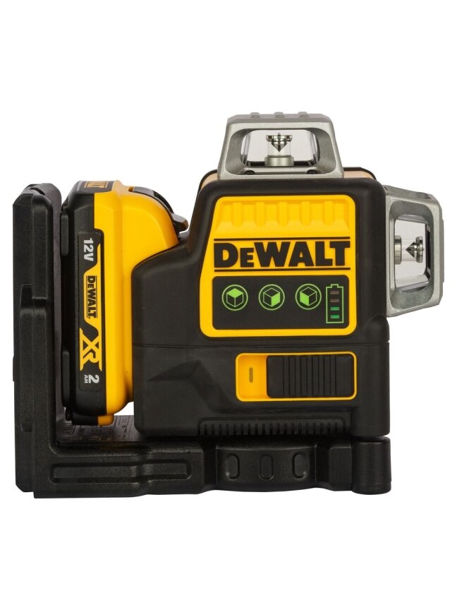DeWalt DeWALT DCE089D1G linijinis lazeris, 3D, žalias 1 DeWalt DeWALT DCE089D1G linijinis lazeris, 3D, žalias 1