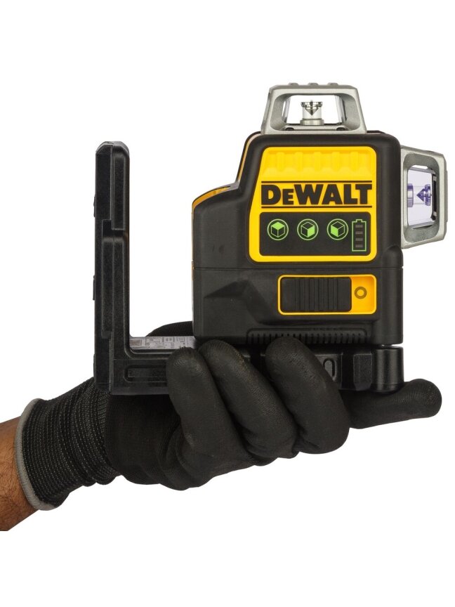 DeWalt DeWALT DCE089D1G linijinis lazeris, 3D, žalias 3 DeWalt DeWALT DCE089D1G linijinis lazeris, 3D, žalias 3