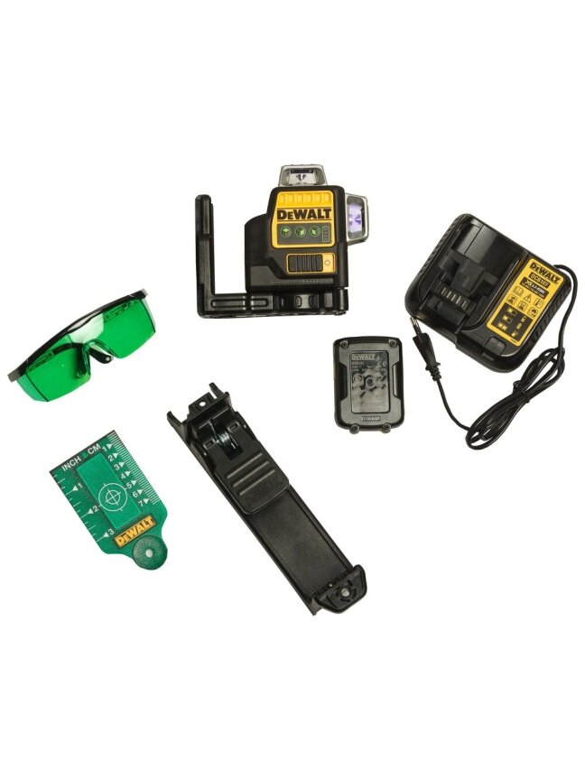 DeWalt DeWALT DCE089D1G linijinis lazeris, 3D, žalias 4 DeWalt DeWALT DCE089D1G linijinis lazeris, 3D, žalias 4