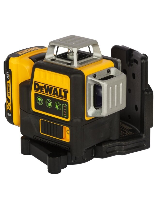DeWalt DeWALT DCE089D1G linijinis lazeris, 3D, žalias DeWalt DeWALT DCE089D1G linijinis lazeris, 3D, žalias