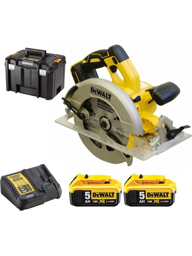 DeWalt Diskinis pjūklas DeWalt DCS570P2; 18V 2x5Ah DeWalt Diskinis pjūklas DeWalt DCS570P2; 18V 2x5Ah
