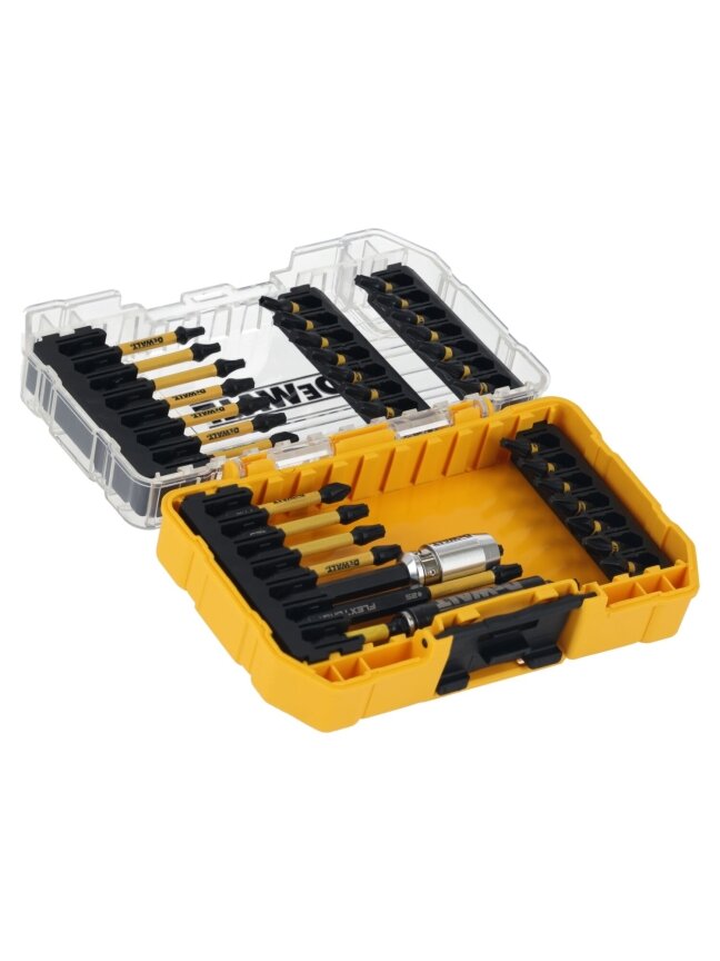 DeWalt Smūginių antgalių rinkinys Flextorq, DeWALT, 37 vnt. 2 DeWalt Smūginių antgalių rinkinys Flextorq, DeWALT, 37 vnt. 2
