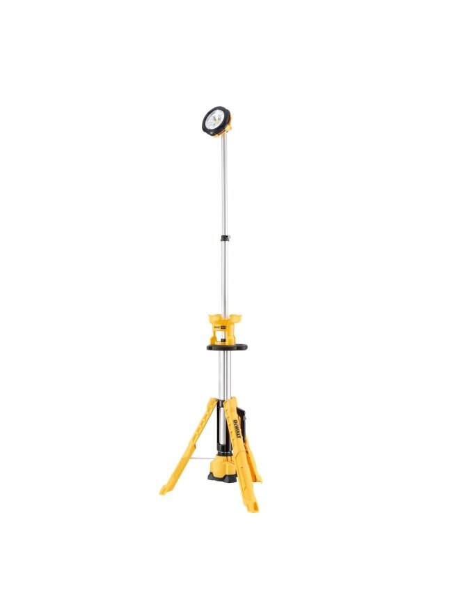 DeWalt Šviestuvas su trikoju stovu DCL079, 18V, DeWALT 3