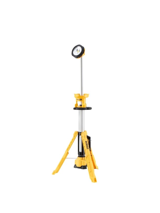 DeWalt Šviestuvas su trikoju stovu DCL079, 18V, DeWALT DeWalt Šviestuvas su trikoju stovu DCL079, 18V, DeWALT
