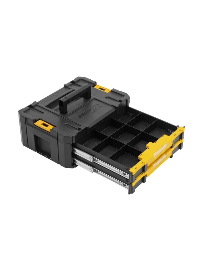 DeWalt TSTAK IV įrankių dėžė 440x176x332 mm, DeWALT 3 DeWalt TSTAK IV įrankių dėžė 440x176x332 mm, DeWALT 3