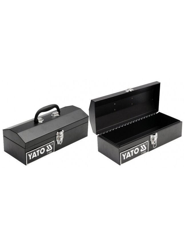 Dėžė įrankiams, metalinė Yato YT-0882 | 360x150x115mm Dėžė įrankiams, metalinė Yato YT-0882 | 360x150x115mm