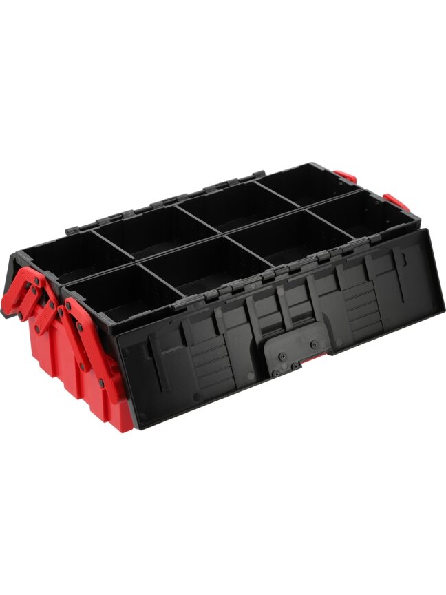 Dėžė įrankiams plastikinė 3 skyrių YATO (YT-08977) 2 Dėžė įrankiams plastikinė 3 skyrių YATO (YT-08977) 2