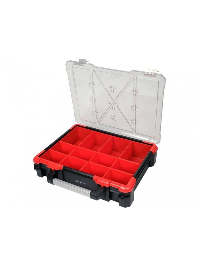 Dėžė Organizer, 12 skyrių, 490x420x115mm Yato 1 Dėžė Organizer, 12 skyrių, 490x420x115mm Yato 1