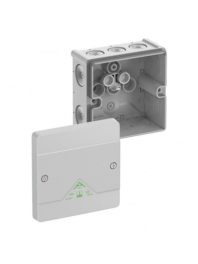 DĖŽUTĖ PASKIR ABOX102X102X57 IP66 IK07 DĖŽUTĖ PASKIR ABOX102X102X57 IP66 IK07