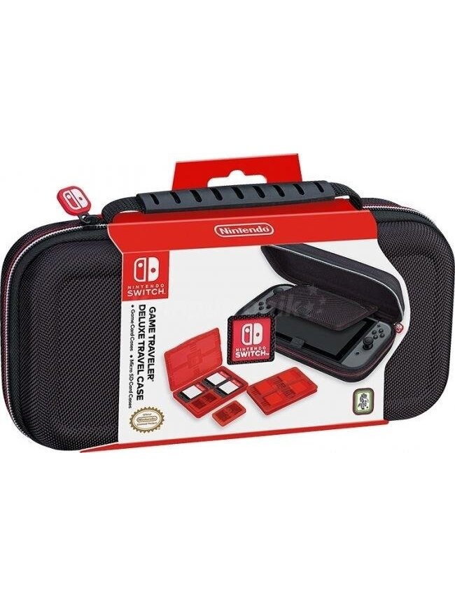 Dėklas Nintendo Switch - Deluxe Travel Case juodas Dėklas Nintendo Switch - Deluxe Travel Case juodas