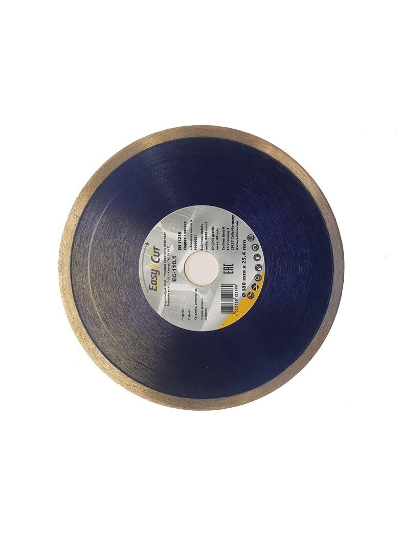 Deimantinis pjovimo diskas Cedima EC-110.1 125x22,23x1,5mm Deimantinis pjovimo diskas Cedima EC-110.1 125x22,23x1,5mm