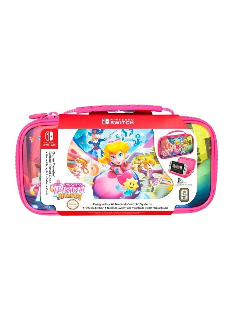 Dėklas žaidimų konsolei Nintendo Peach PPST100, rožinė Dėklas žaidimų konsolei Nintendo Peach PPST100, rožinė