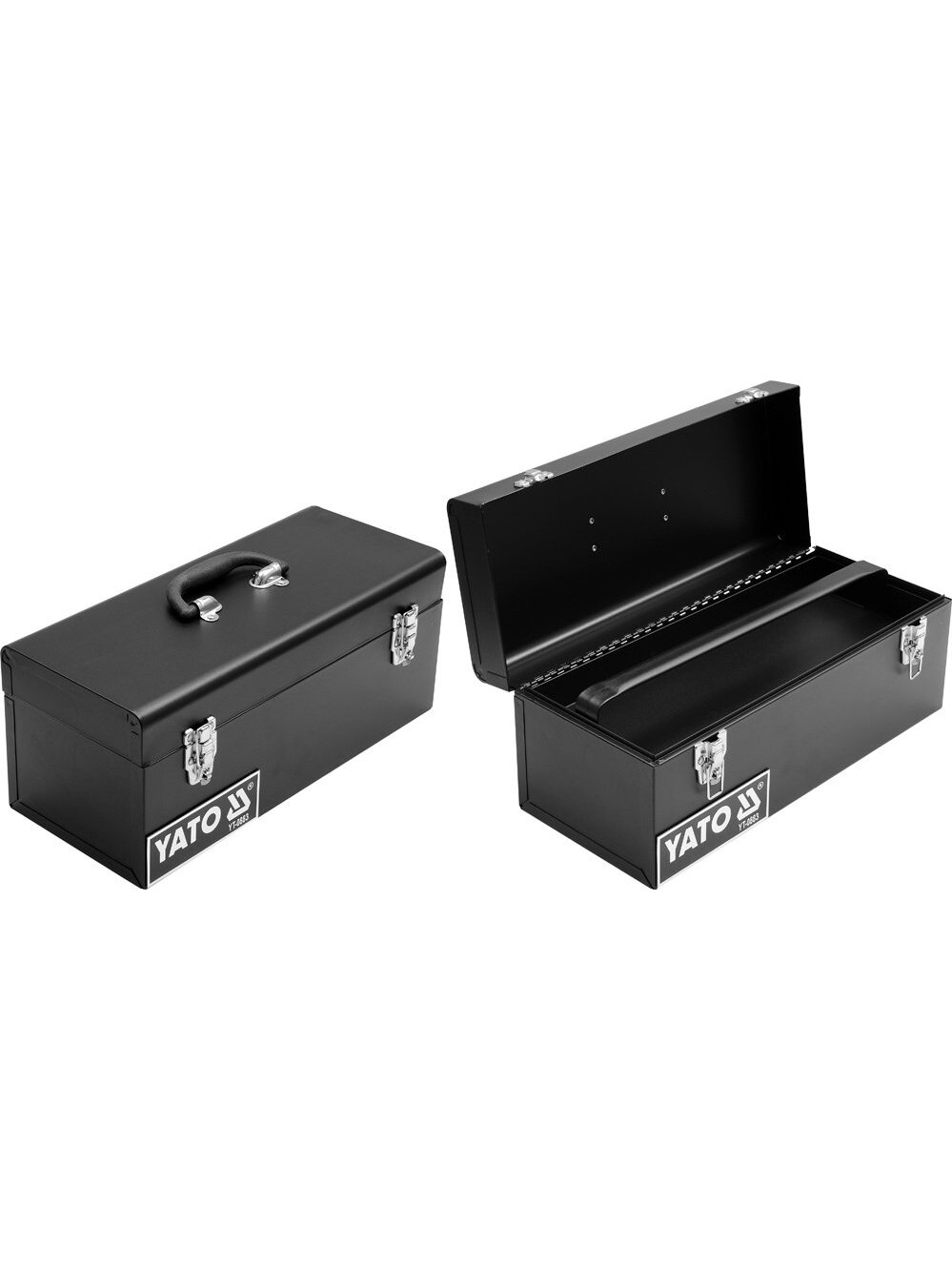 Dėžė įrankiams, metalinė Yato YT-0883 | 428x180x180mm Dėžė įrankiams, metalinė Yato YT-0883 | 428x180x180mm