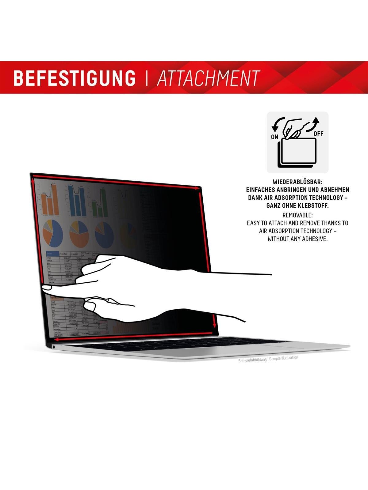 DISPLEX Privacy Safe Uni (Frameless) 15,6", 16:9 5
