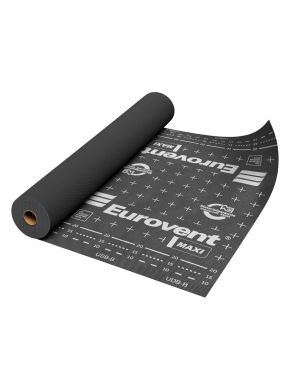 Difuzinė plėvelė Eurovent MAXI 140 gr./m², 1,5 m. x 50 m. = 75 m² Difuzinė plėvelė Eurovent MAXI 140 gr./m², 1,5 m. x 50 m. = 75 m²