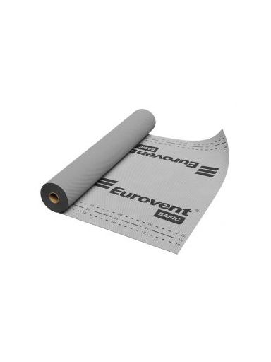Difuzinė plėvelė Eurovent CLASSIC 120 gr./m², 1,5 m. x 50 m. = 75 m²